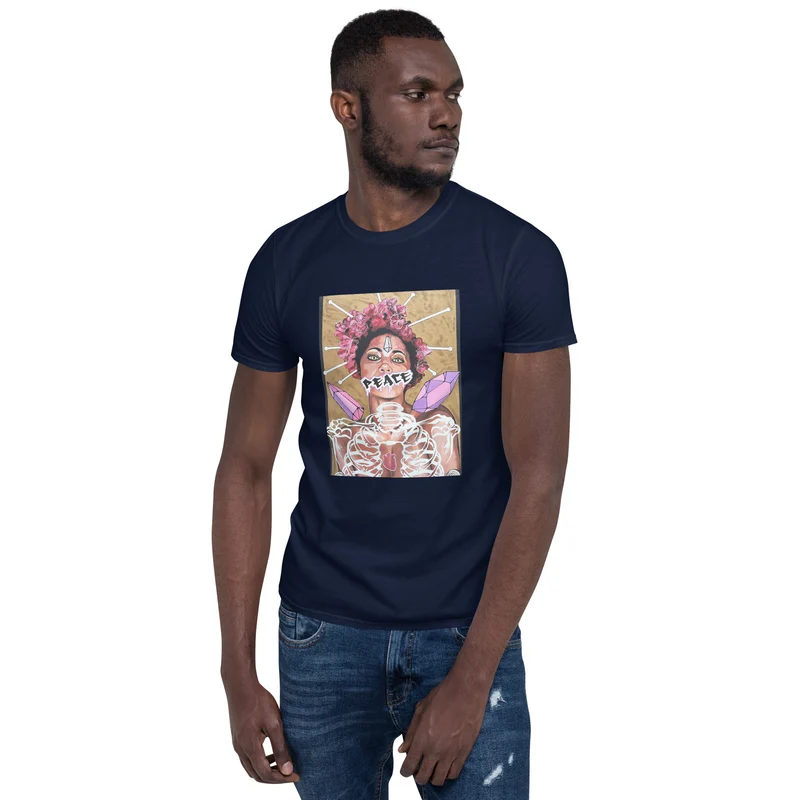 Kurzärmeliges Unisex-T-Shirt
