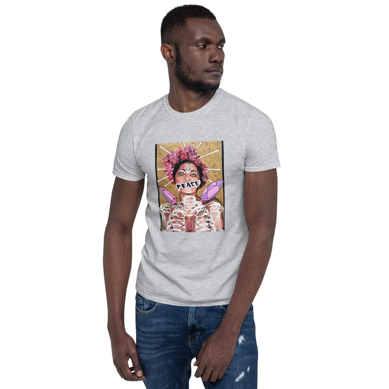 Kurzärmeliges Unisex-T-Shirt