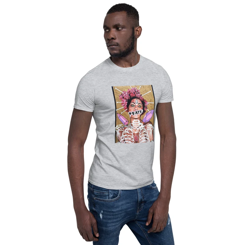 Kurzärmeliges Unisex-T-Shirt