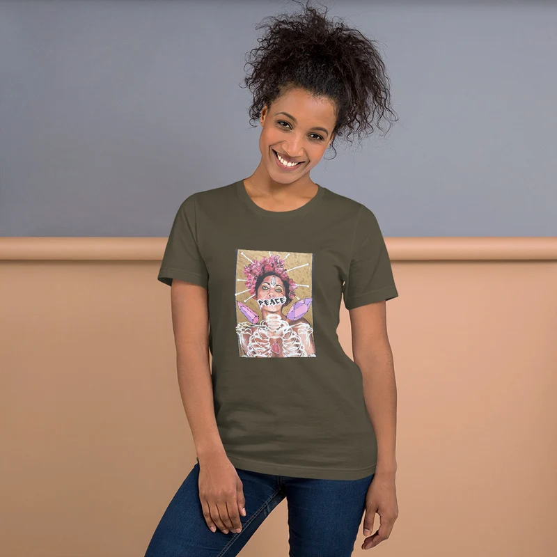 Unisex-T-Shirt PEACE