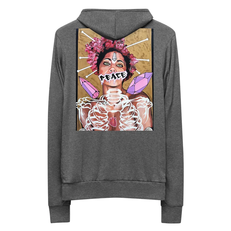 Unisex-Kapuzenpullover Frau Peace