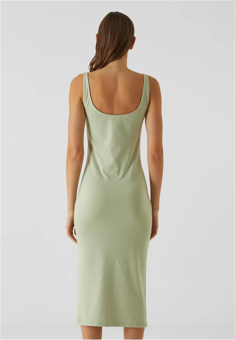 UC Basic Long Cotton Jersey Dress