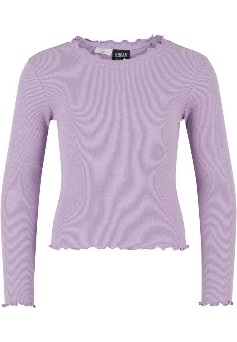 UC Girls Short Rib Longsleeve