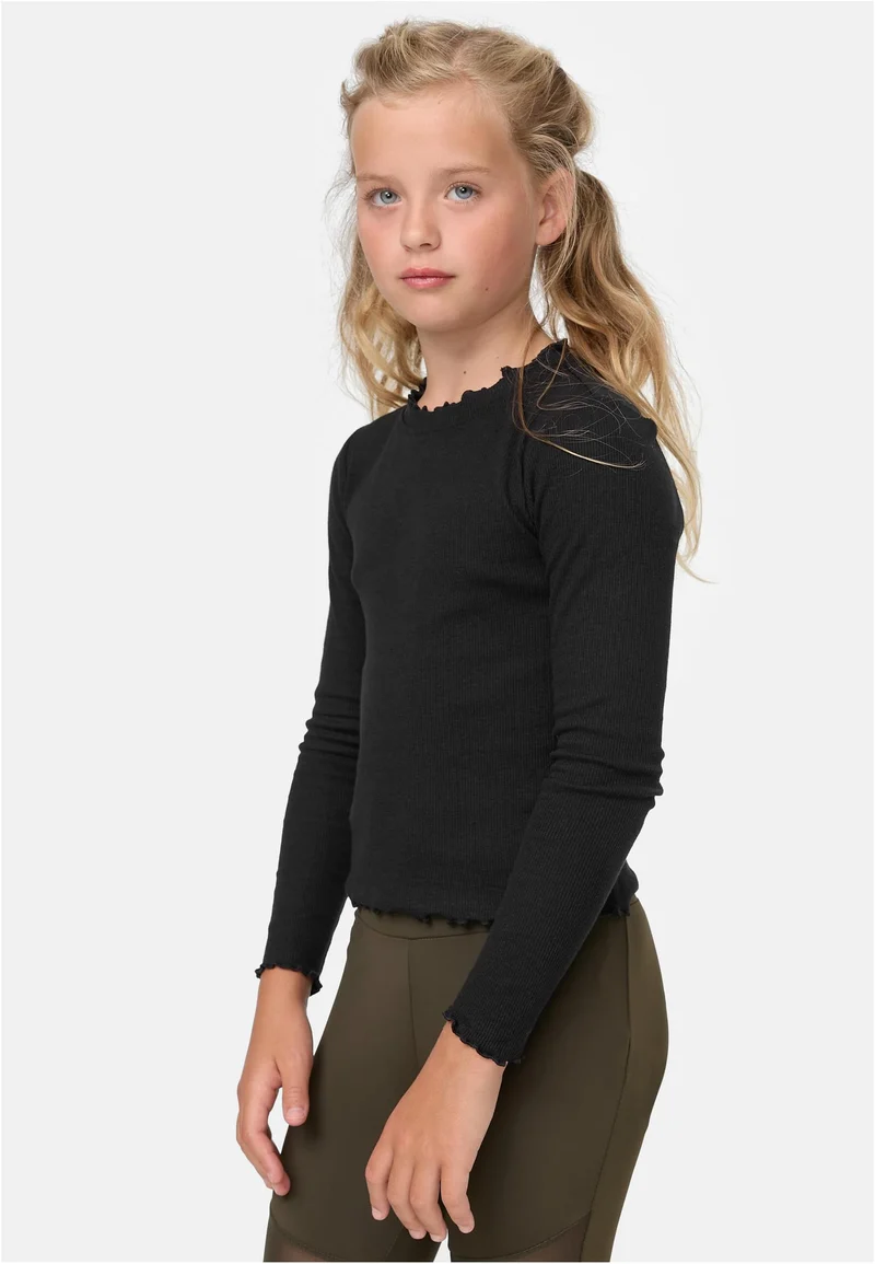 UC Girls Short Rib Longsleeve