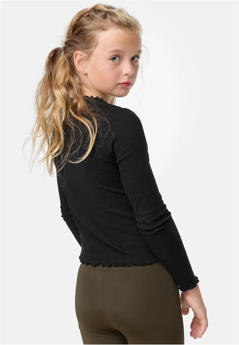 UC Girls Short Rib Longsleeve