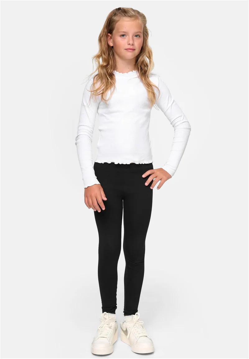 UC Girls Short Rib Longsleeve