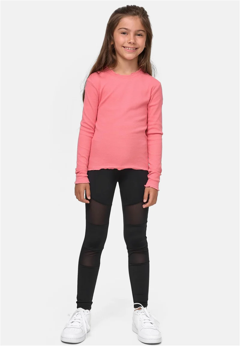 UC Girls Short Rib Longsleeve