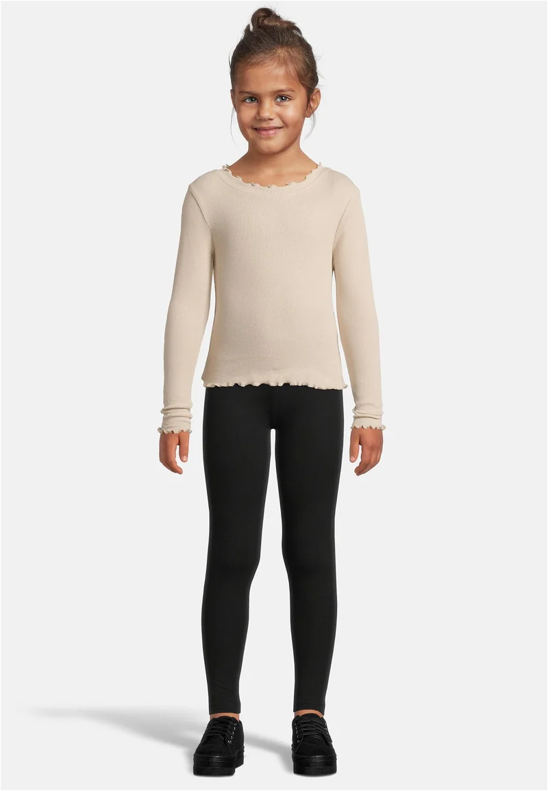 UC Girls Short Rib Longsleeve