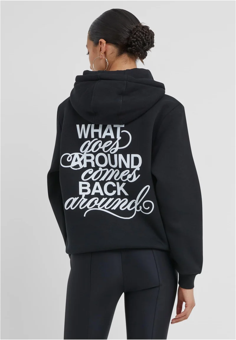 MT Around Ladies Fluffy Hoody
