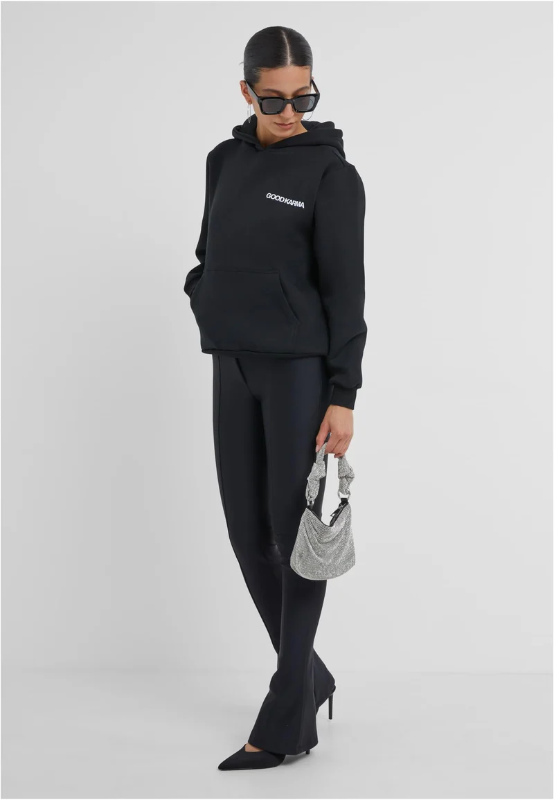 MT Around Ladies Fluffy Hoody