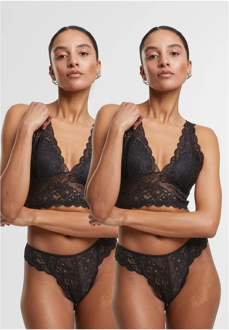 UC Allover Lace Tanga 2-Pack