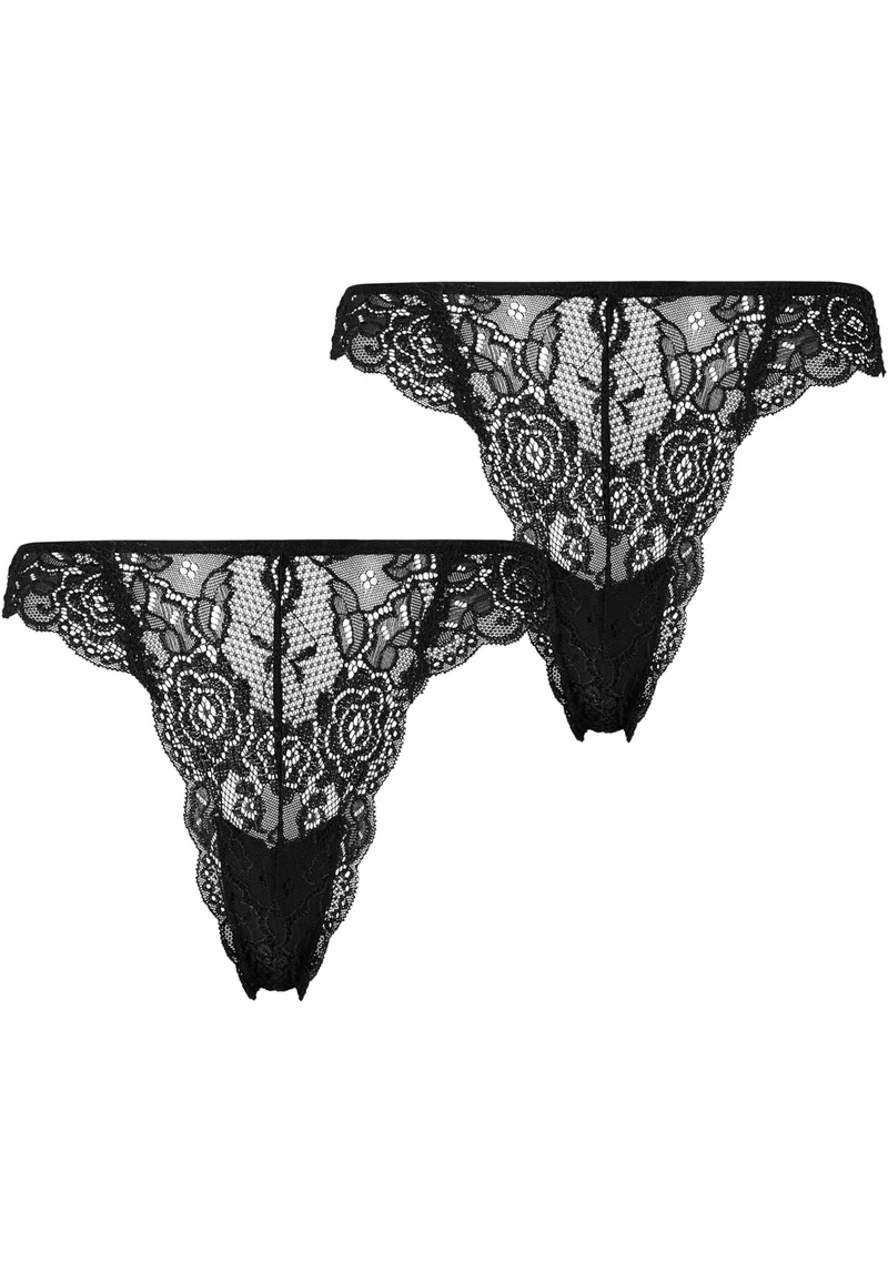 UC Allover Lace Tanga 2-Pack