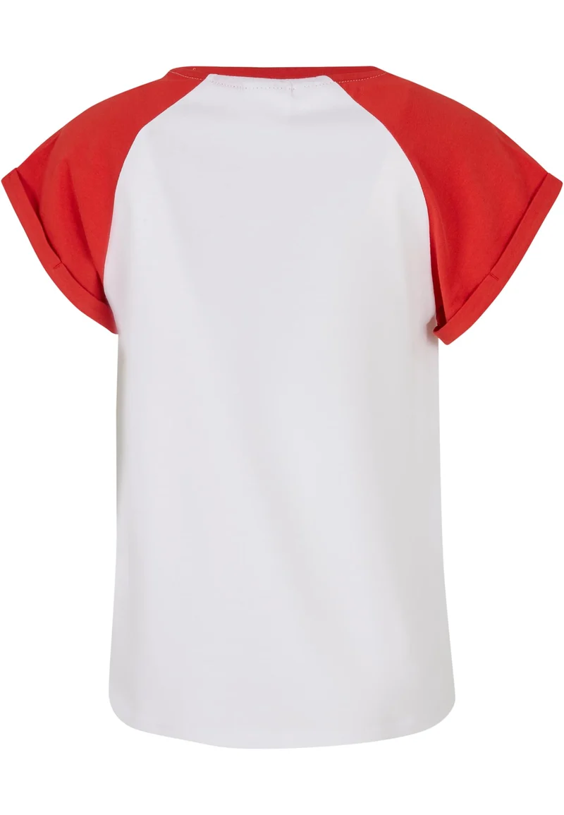 UC Girls Contrast Raglan Tee