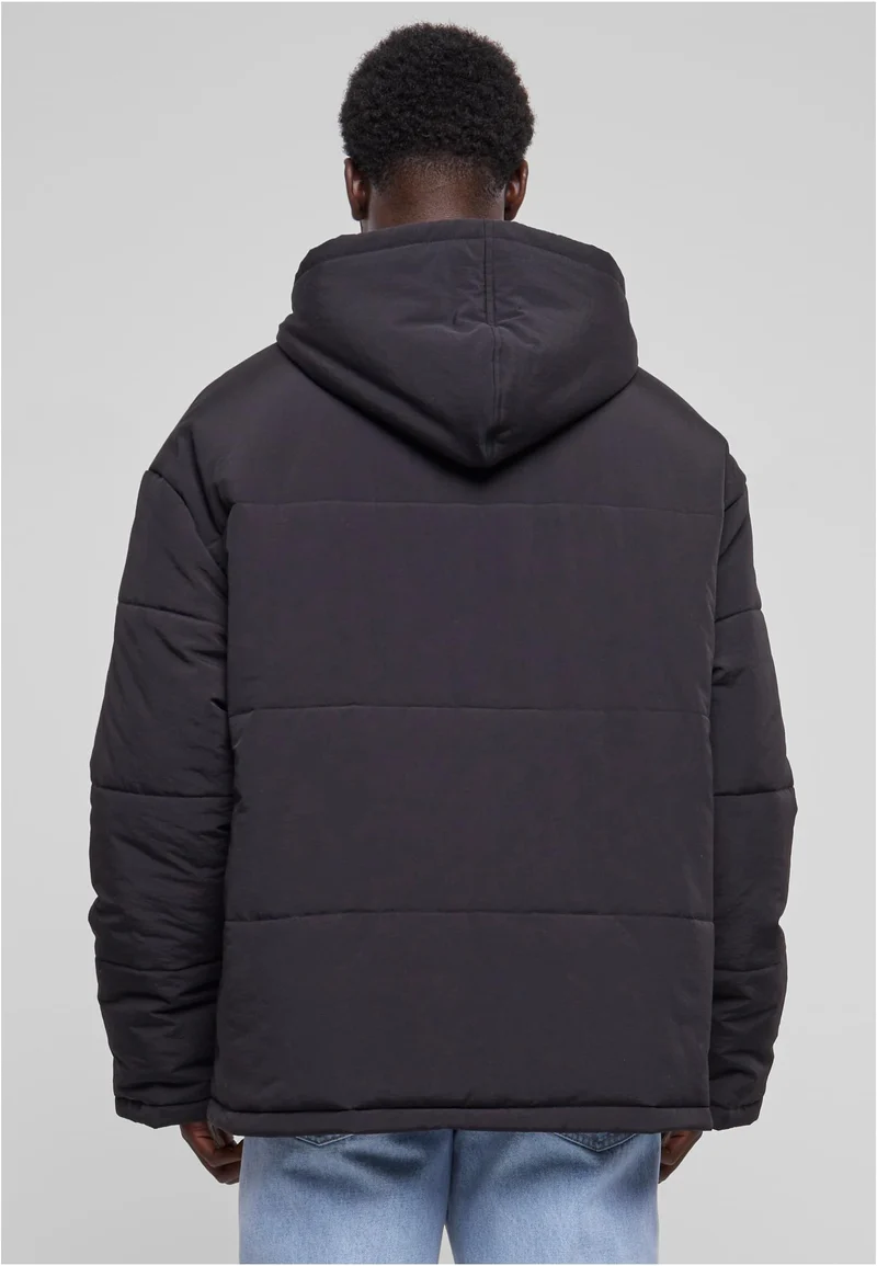 UC Hooded Block Puffer Jacket