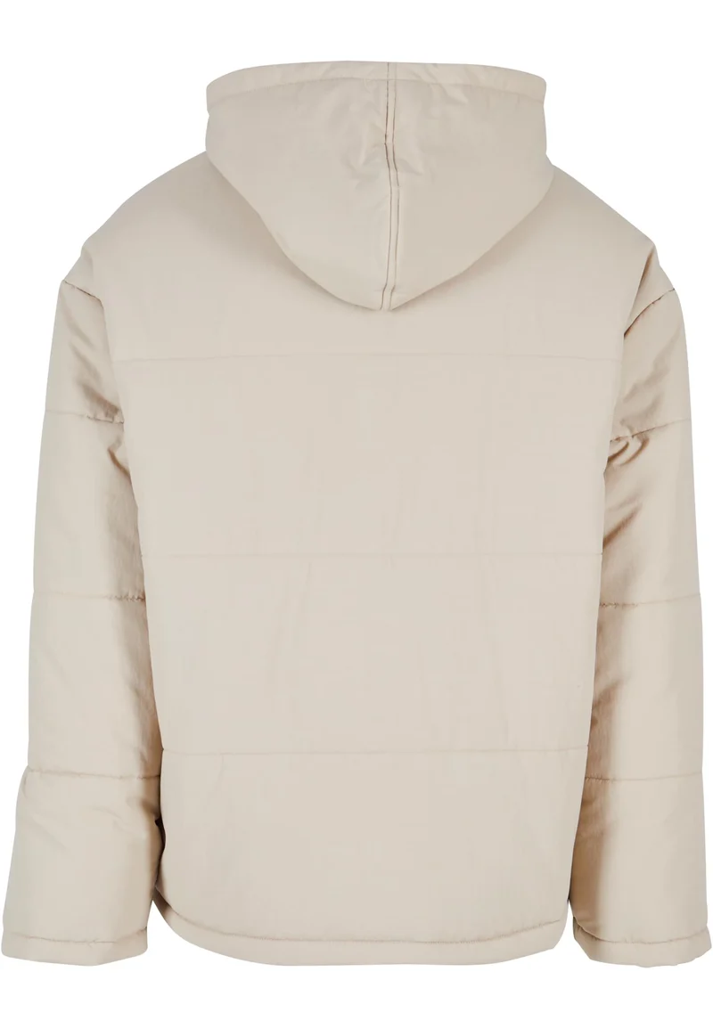 UC Hooded Block Puffer Jacket