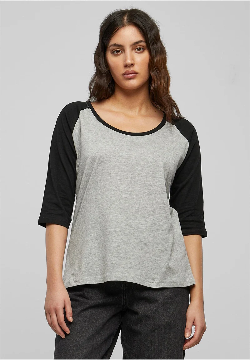 UC 3/4 Contrast Raglan Tee
