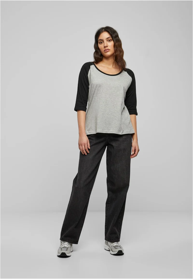 UC 3/4 Contrast Raglan Tee
