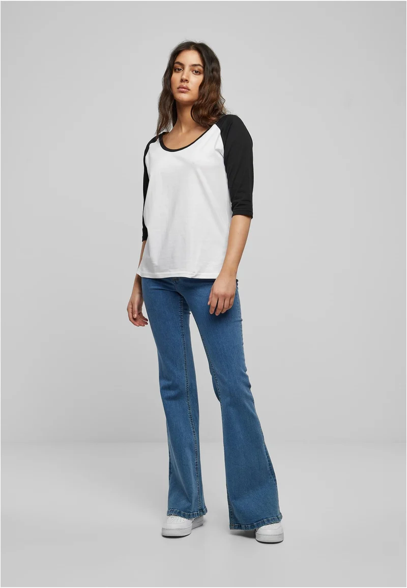 UC 3/4 Contrast Raglan Tee