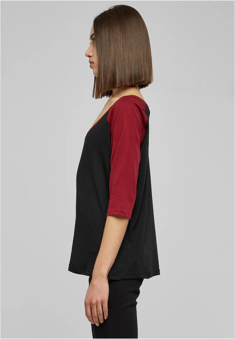 UC 3/4 Contrast Raglan Tee