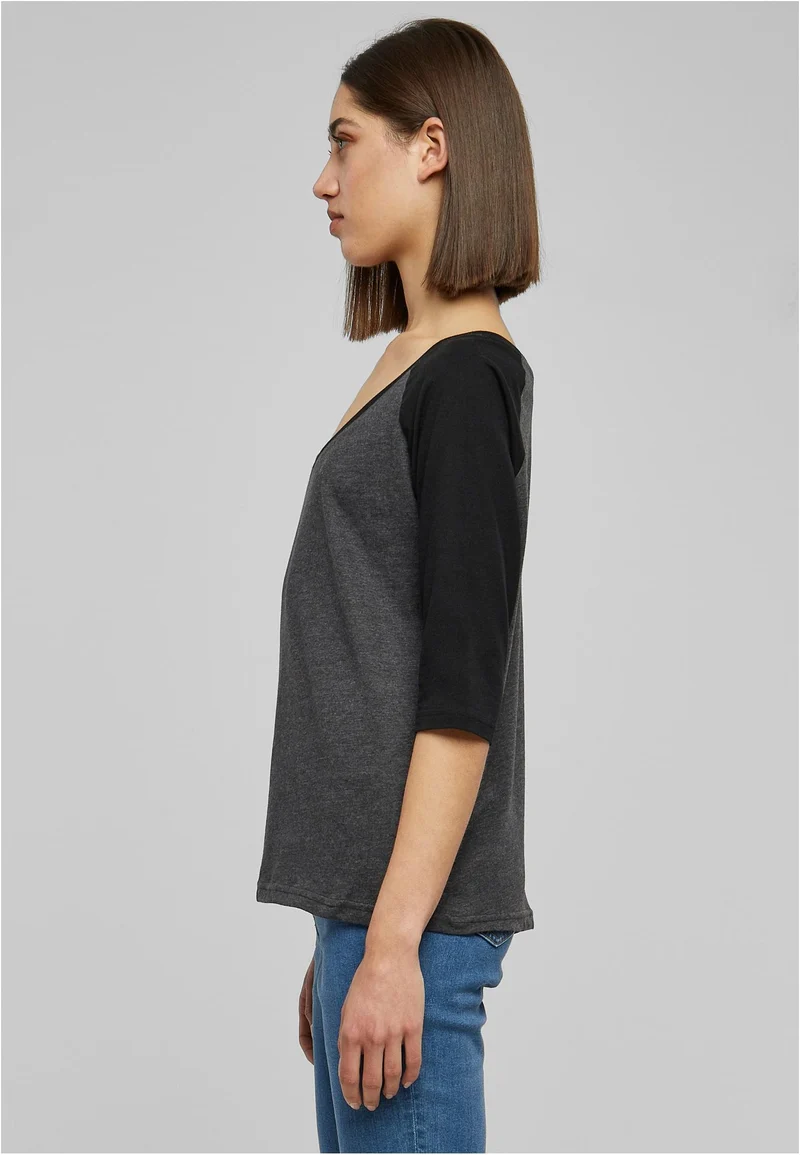 UC 3/4 Contrast Raglan Tee