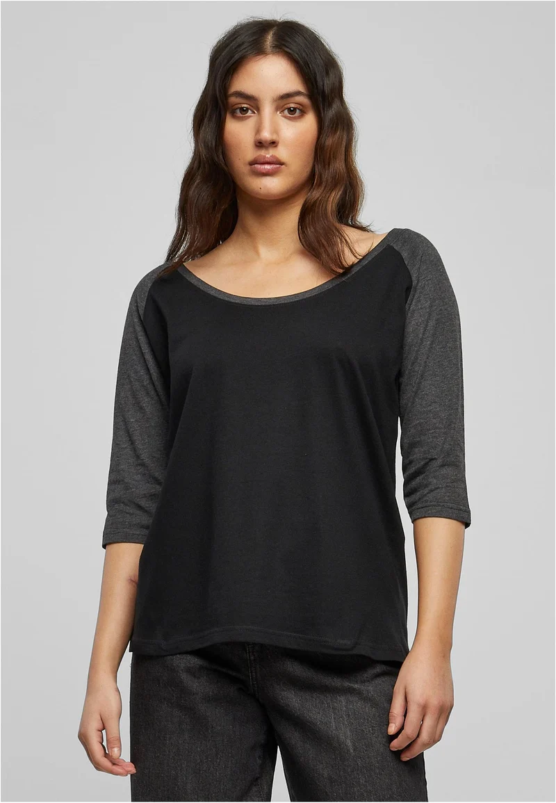 UC 3/4 Contrast Raglan Tee