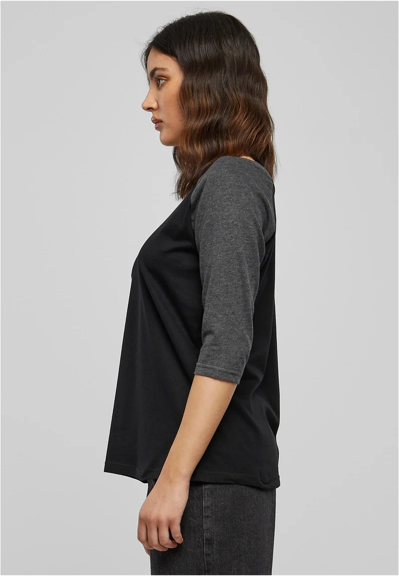 UC 3/4 Contrast Raglan Tee