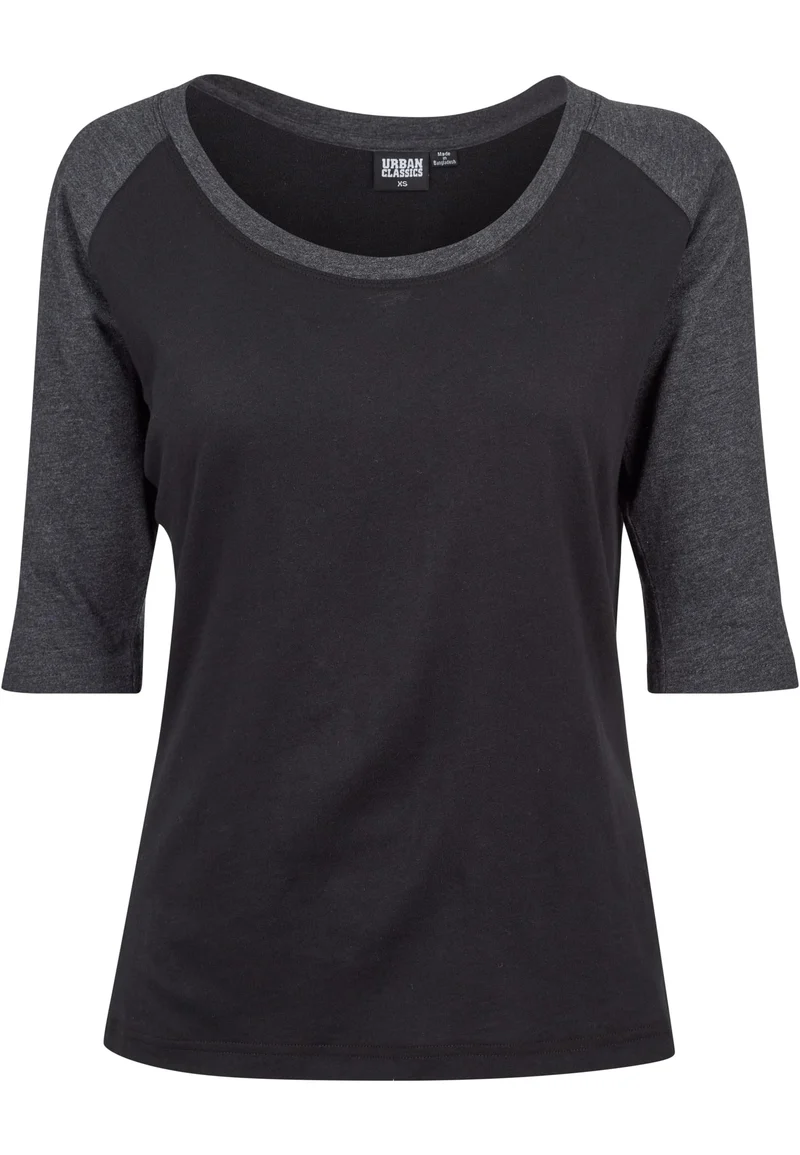 UC 3/4 Contrast Raglan Tee