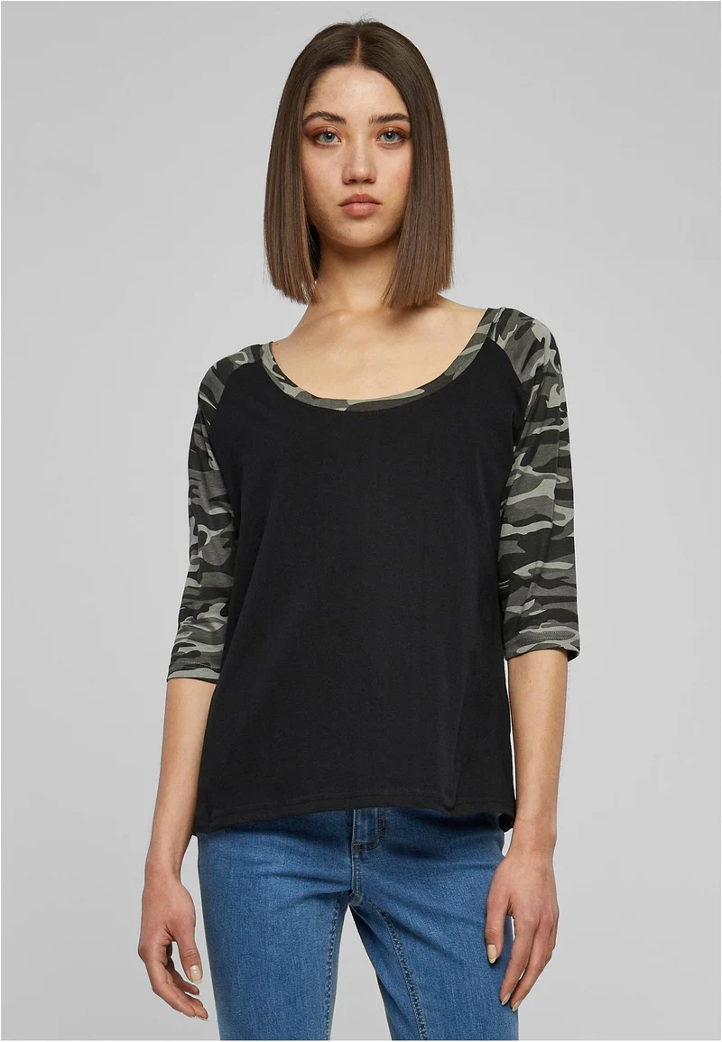 UC 3/4 Contrast Raglan Tee