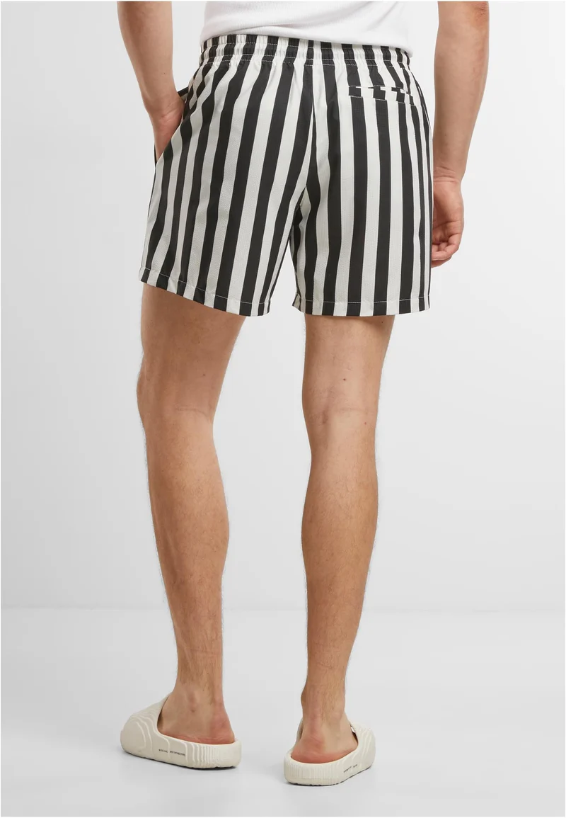 UC Striped Seersucker Swim Shorts