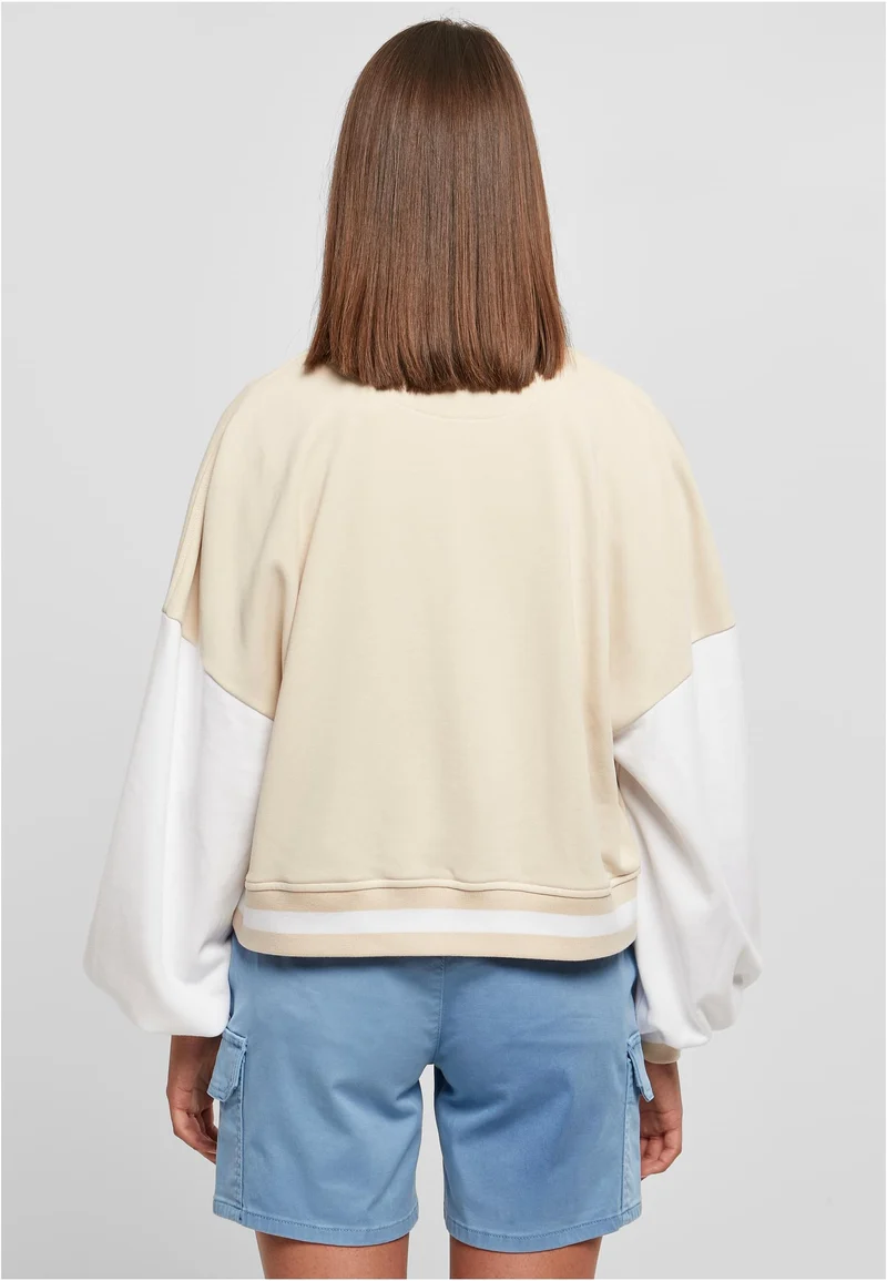 UC Oversized 2 Tone College Terry Jacket