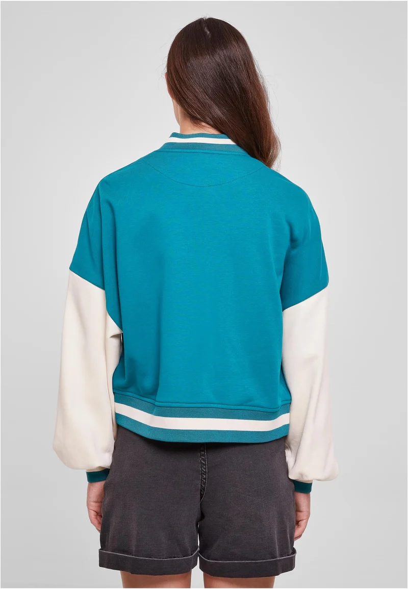 UC Oversized 2 Tone College Terry Jacket