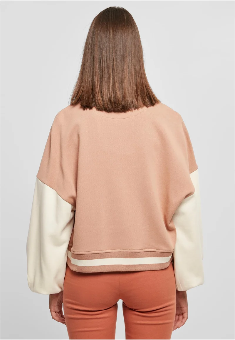 UC Oversized 2 Tone College Terry Jacket