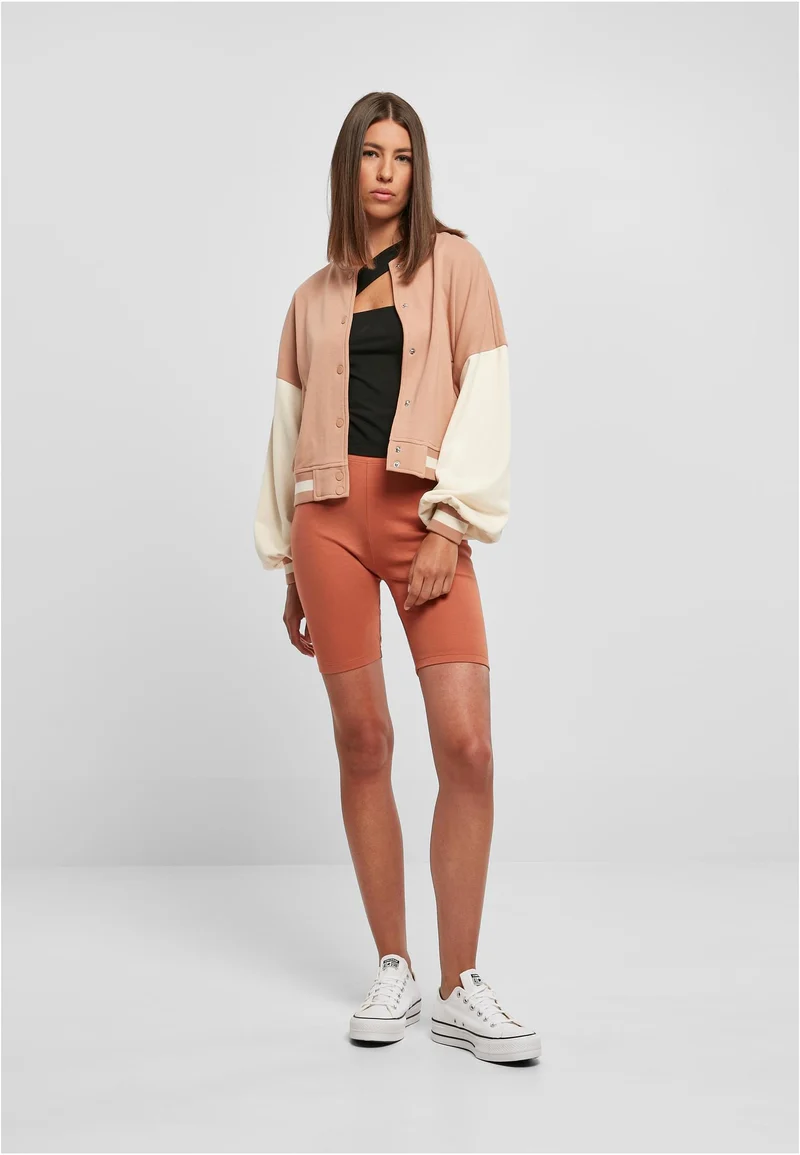 UC Oversized 2 Tone College Terry Jacket