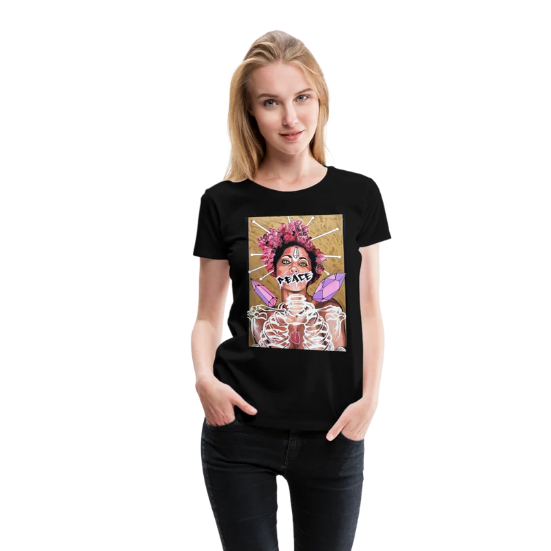 Frauen Premium T-Shirt Peace