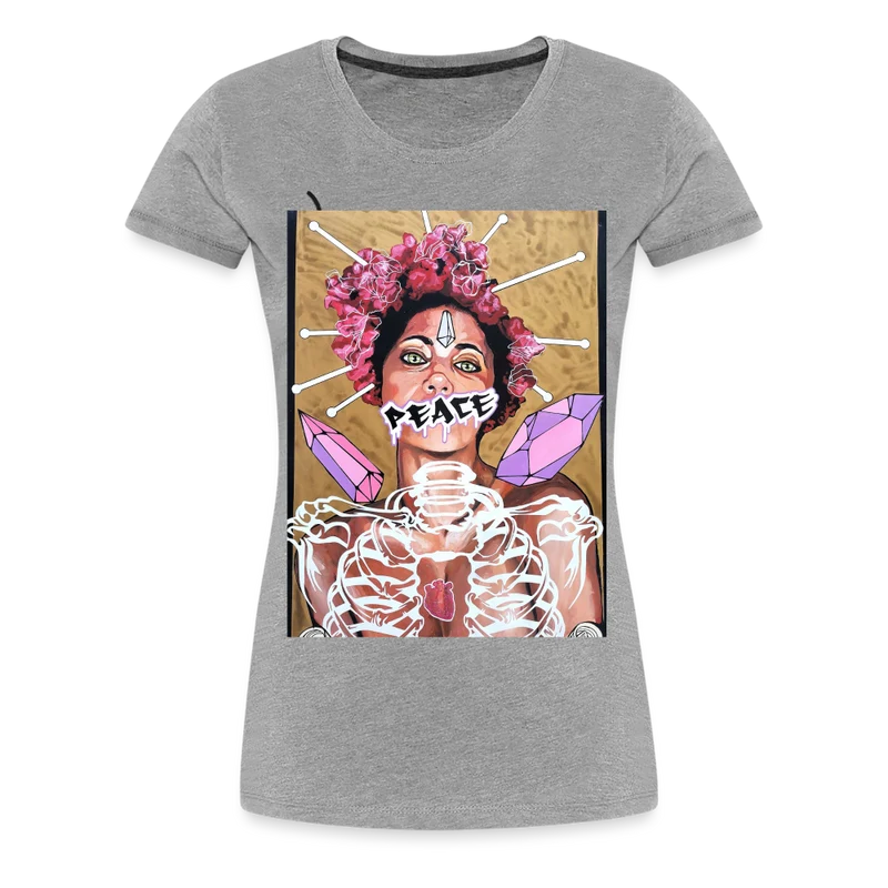 Frauen Premium T-Shirt Peace