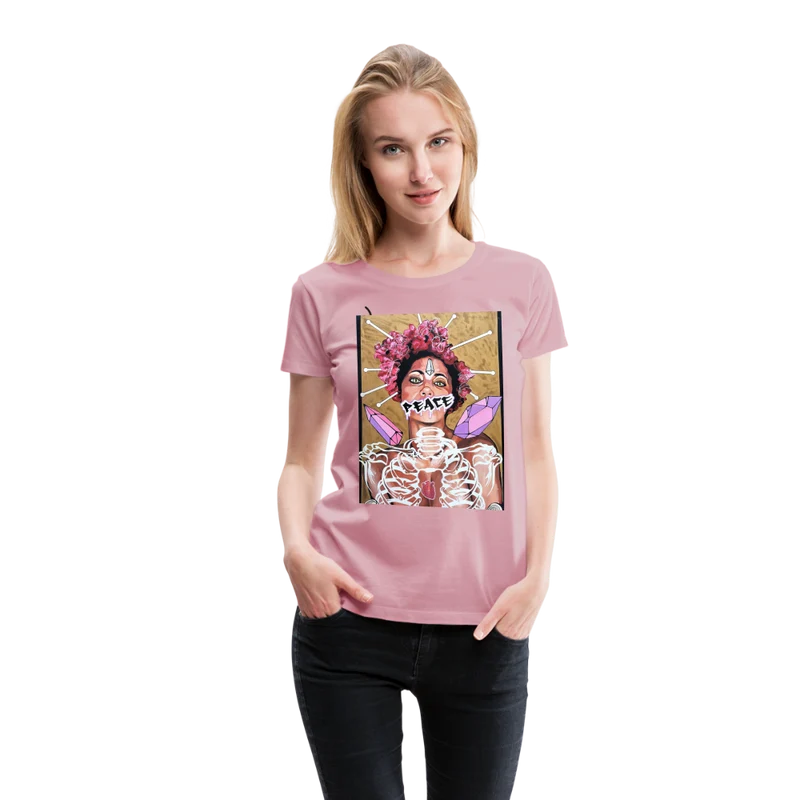 Frauen Premium T-Shirt Peace