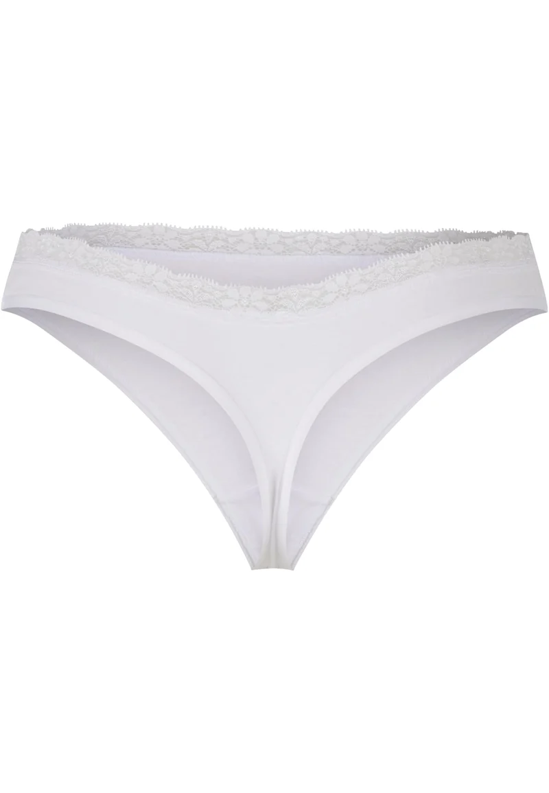 UC Basic Cotton Tanga Lace 5-Pack