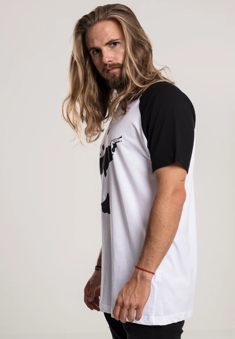 MC Banksy´s Graffiti Panda Raglan Tee
