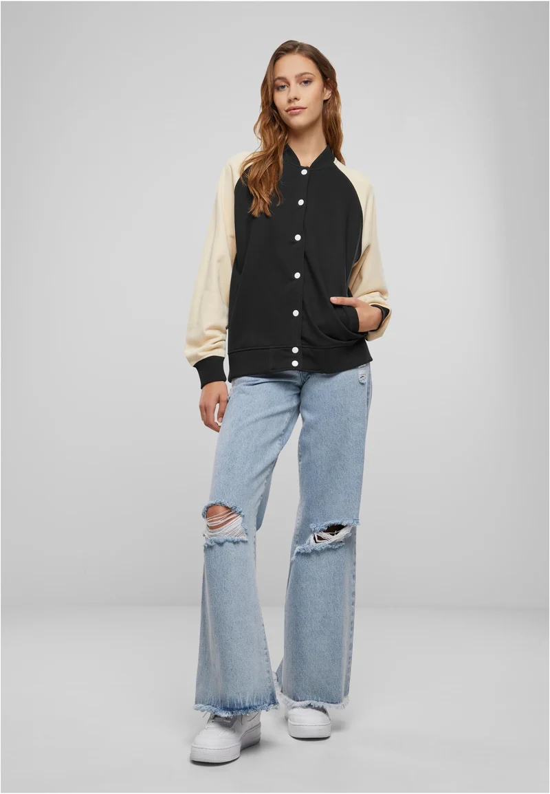 UC Light Terry Raglan College Jacket