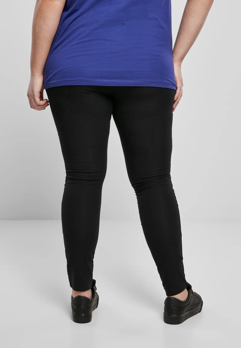 UC Flock Lace Inset Tights