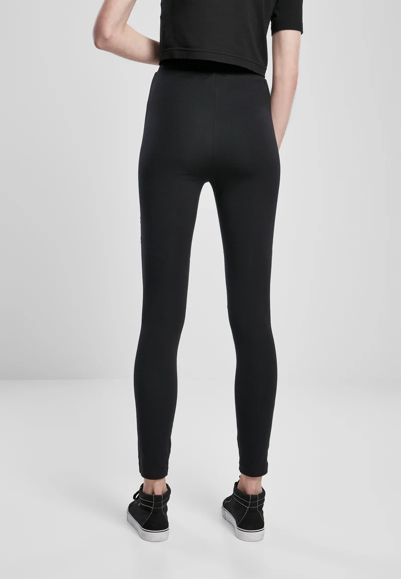 UC Flock Lace Inset Tights