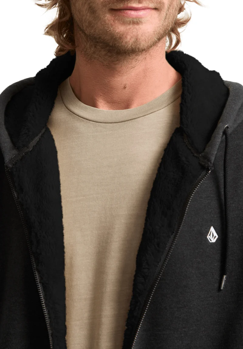 Single Stone Lined Zip