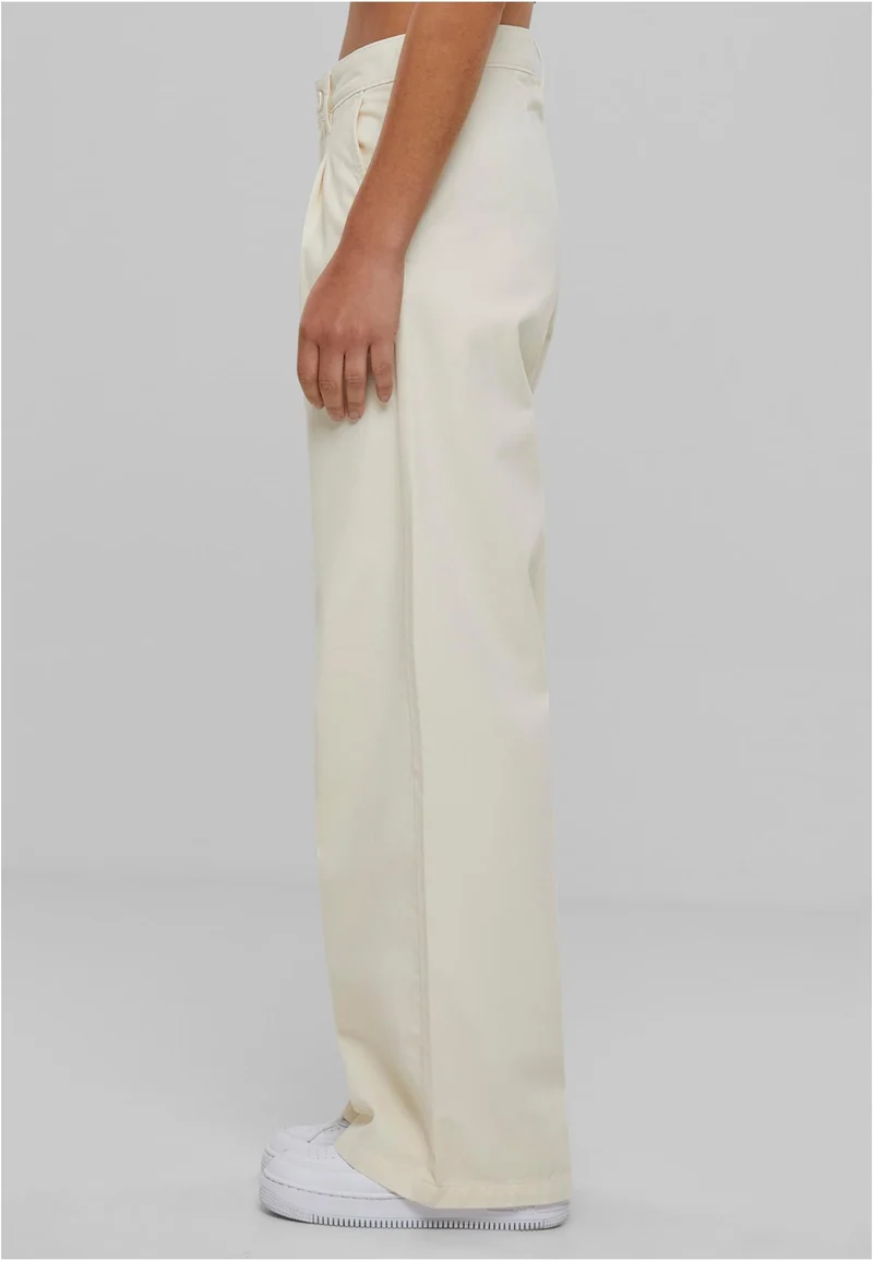 UC Organic Pleated Cotton Pants
