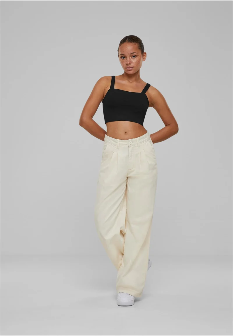 UC Organic Pleated Cotton Pants