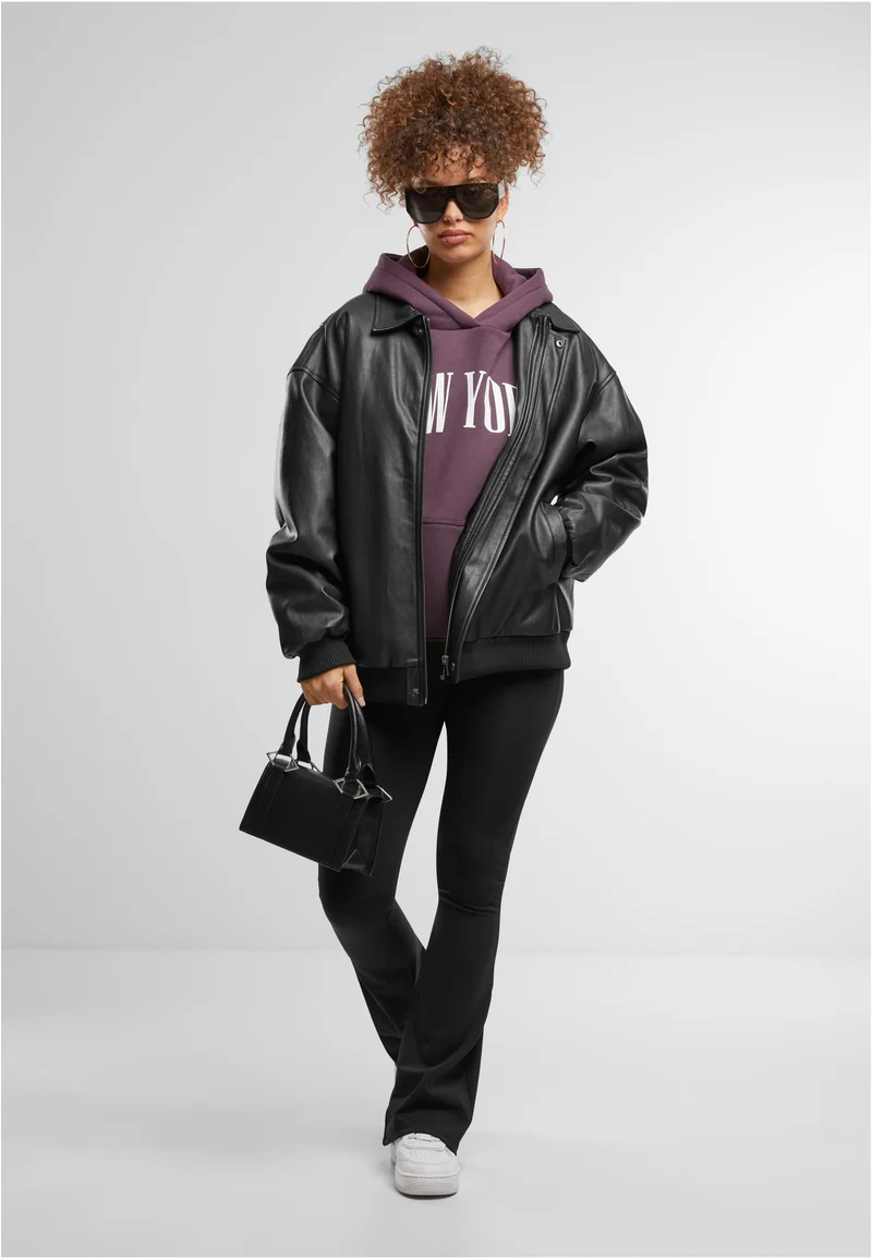 MT New York Ladies Fluffy Hoody