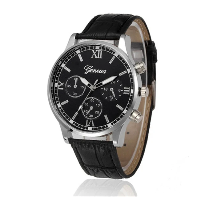 Orologio Uomo Quarzo Acciaio Inossidabile Orologio digitale Cronografo sportivo