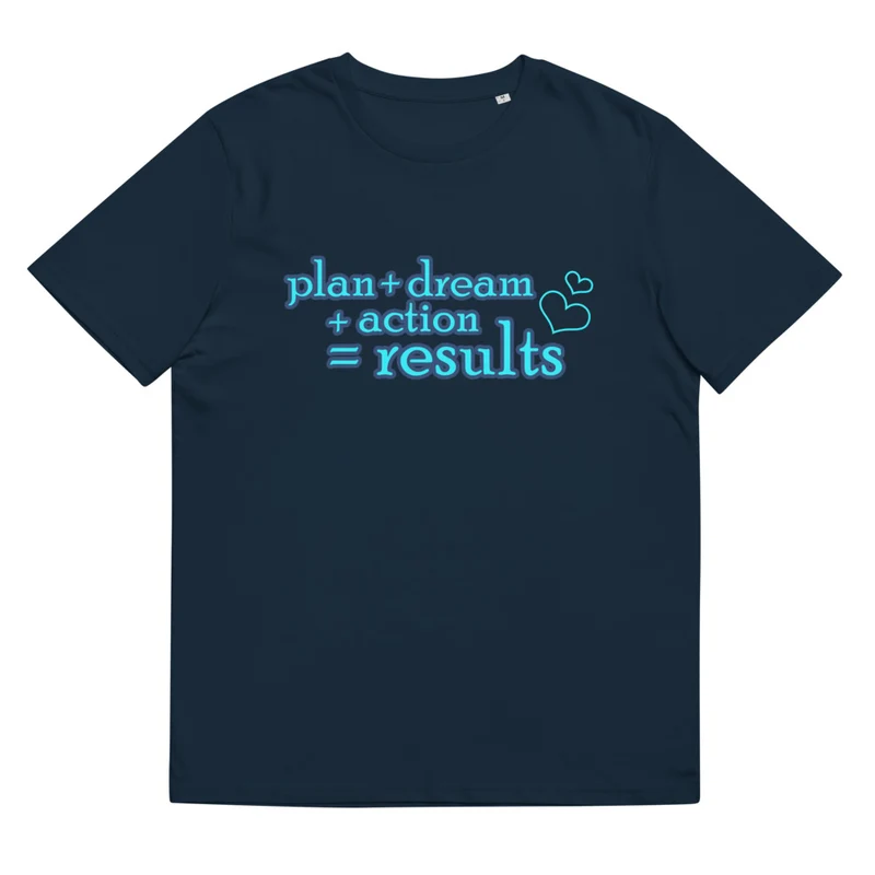 Plan + Dream - Unisex-Bio-Baumwoll-T-Shirt