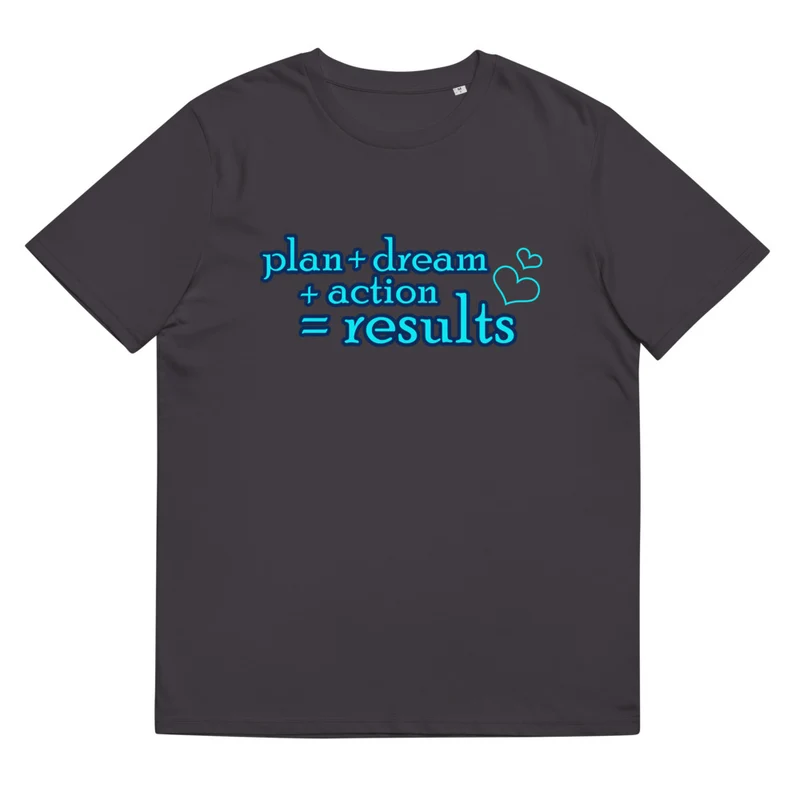 Plan + Dream - Unisex-Bio-Baumwoll-T-Shirt