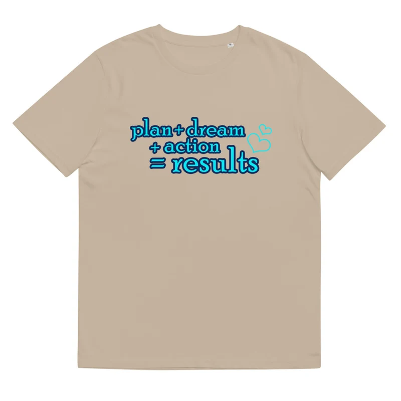 Plan + Dream - Unisex-Bio-Baumwoll-T-Shirt