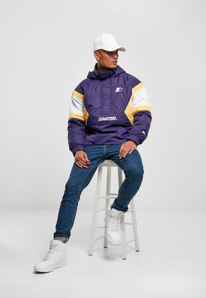 SBL Starter Color Block Half Zip Retro Jacket
